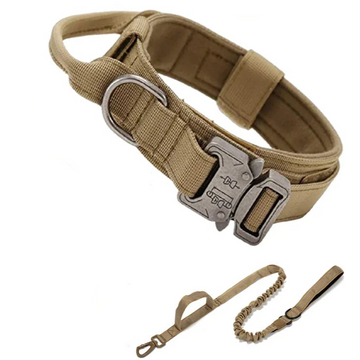 Durable Tactical Dog Collar Leash Set