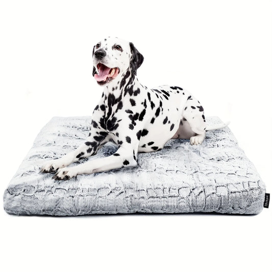 Washable Soft Faux Fur Dog Bed