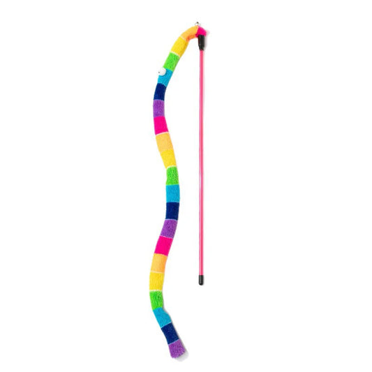 Cat Toy Caterpillar Cat Teaser Wand