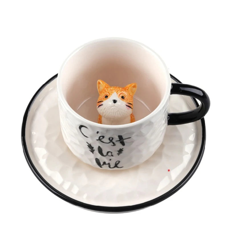 Ceramic Coffee Cups And Saucers
