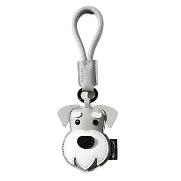Trendy Leather Car Keychain